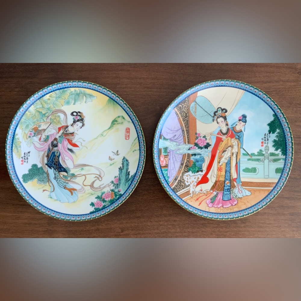 Artisans And Craftsmen Of Imperial Jingdezhen Porcelain Limited-Edition Plates